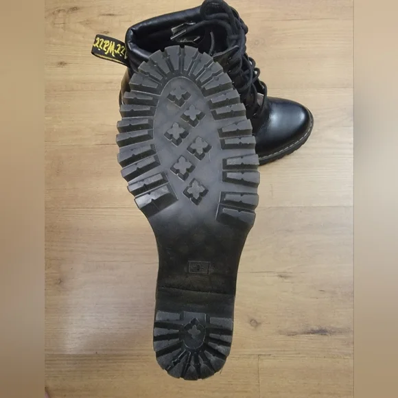Dr. Martens PERSEPHONE Black Lace Up Boots - Picture 13 of 13